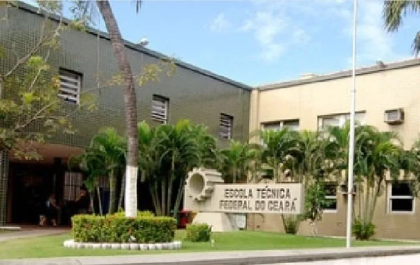 Fachada de um dos campi do IFCE no Ceará.