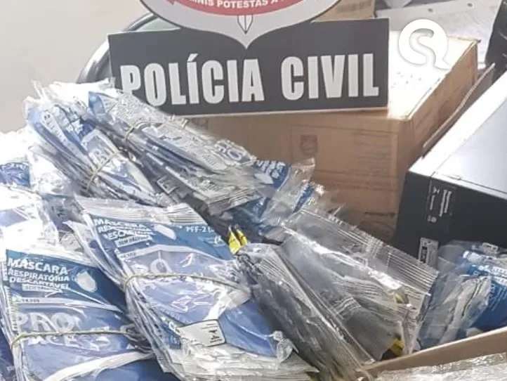 Polícia apreende máscaras hospitalares vendidas a R$ 30 no Ceará