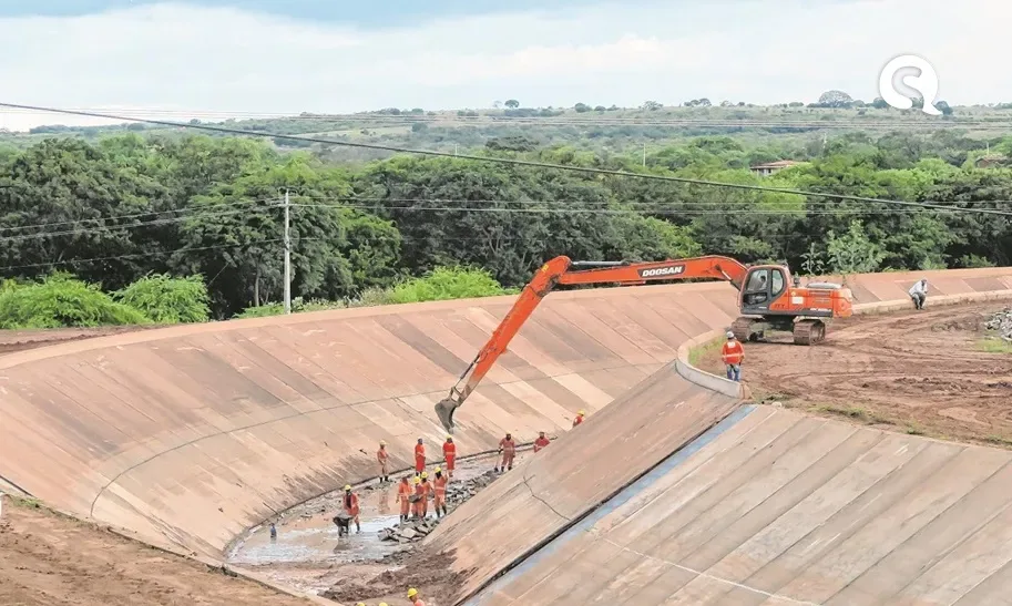 Depois de 12 anos de obra, águas do Rio São Francisco chegam nesta sexta ao Ceará