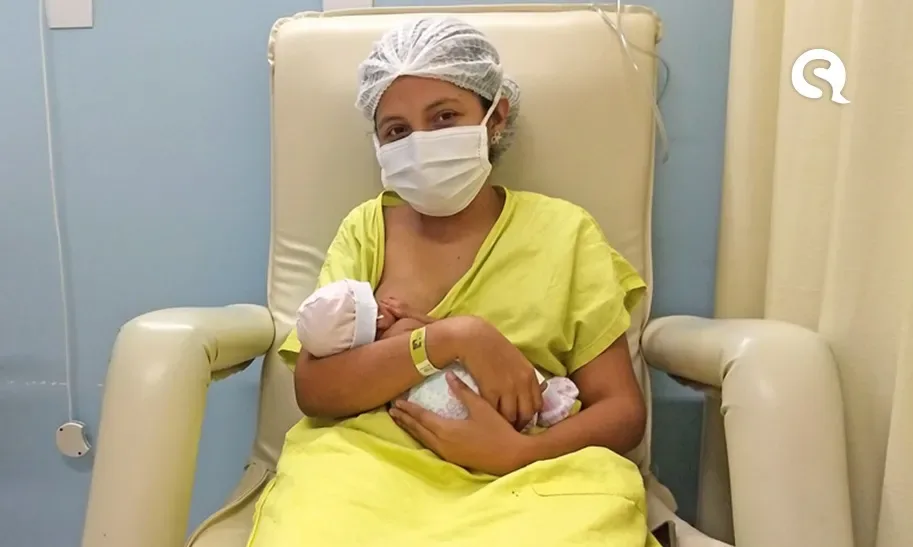 Nascida com cinco meses, menor bebê prematura internada no HRN surpreende pela recuperação