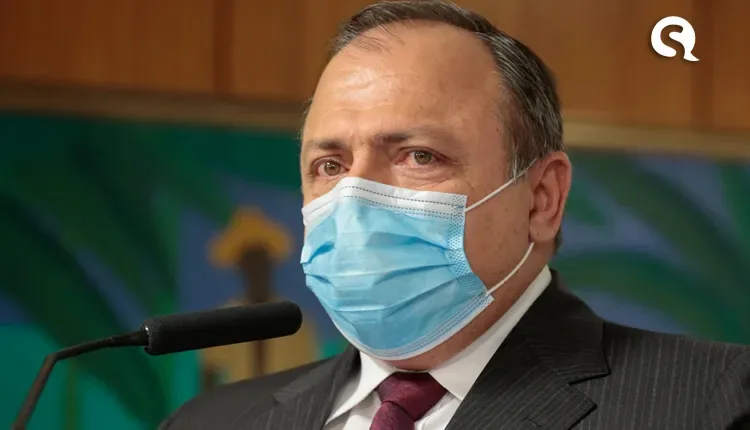 Ministro Eduardo Pazuello testa positivo para Covid-19