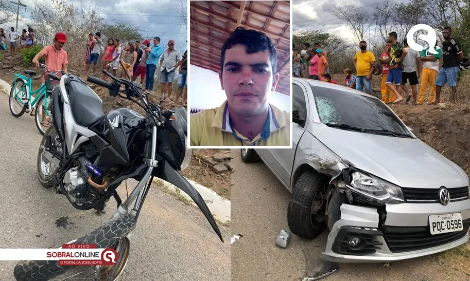 Jovem morre em acidente de trânsito na BR 222 em Sobral
