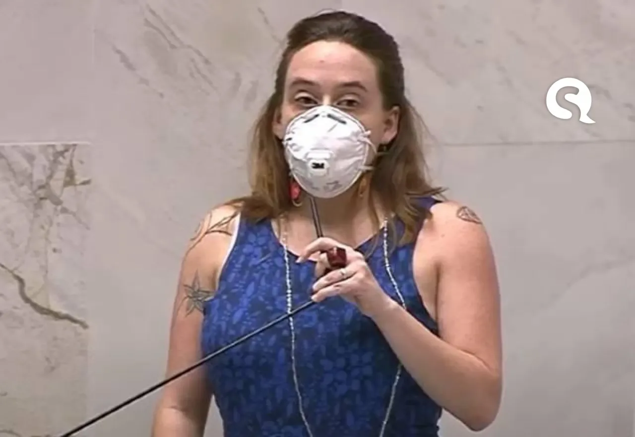 Isa Penna pede apoio para acelerar processo por assédio em plenário