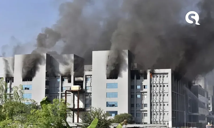 Incêndio atinge prédio do Instituto Serum, que fabrica vacinas contra Covid-19 na Índia