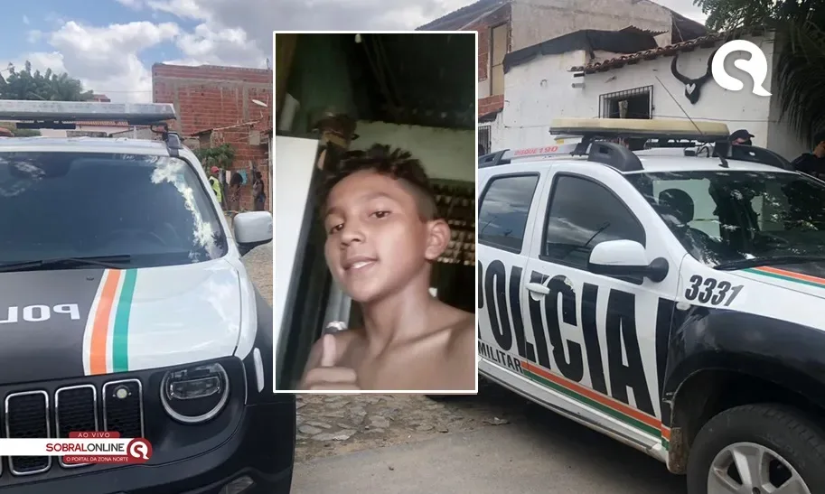 Adolescente é morto a tiros em Forquilha neste sábado (09)