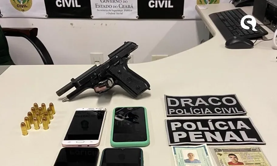 Polícia prende chefe de organização criminosa com atuação na Região Norte do Ceará
