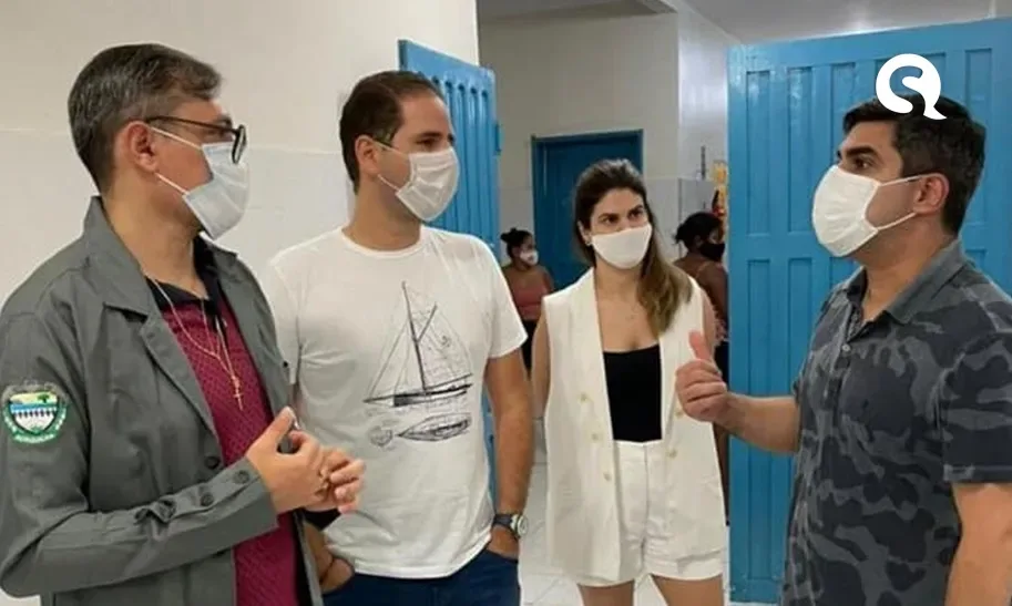 Deputado Queiroz Filho visita Posto de Atendimento de Forquilha