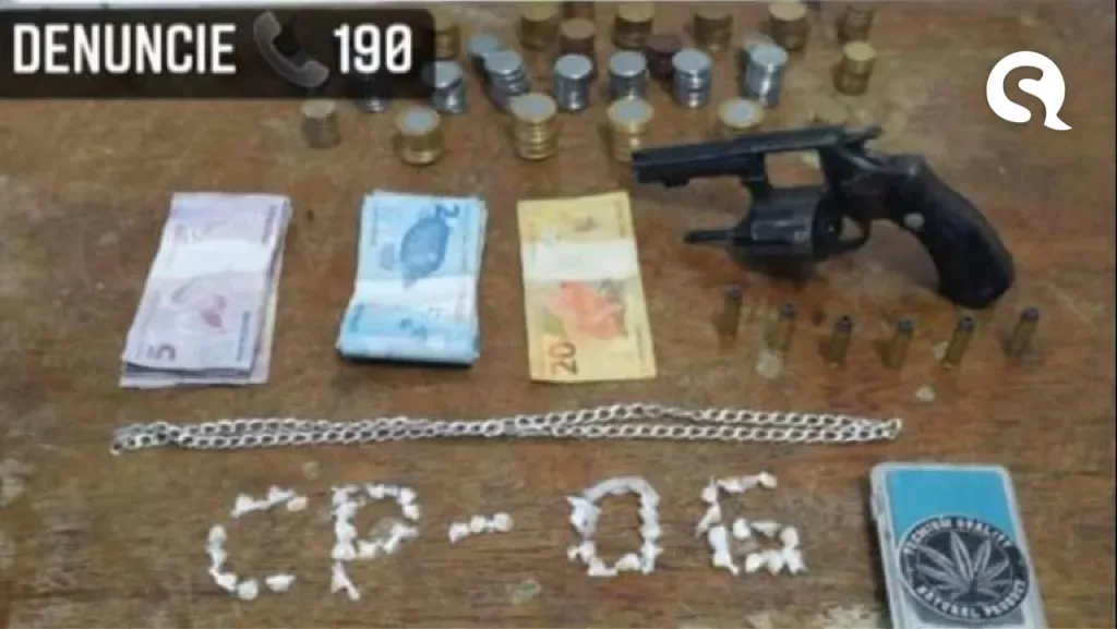 Homem é preso por tráfico de drogas e posse ilegal de arma de fogo em Sobral