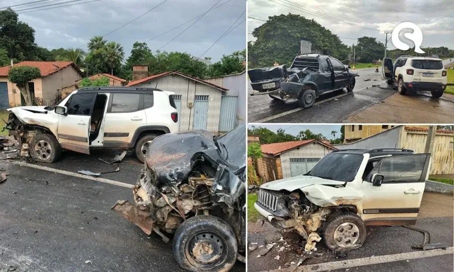 Colisão violenta entre dois veículos em Camocim-CE deixa dois feridos!