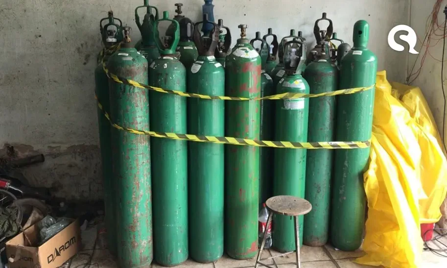 Empresário é autuado por adulterar oxigênio que seria distribuído a hospitais