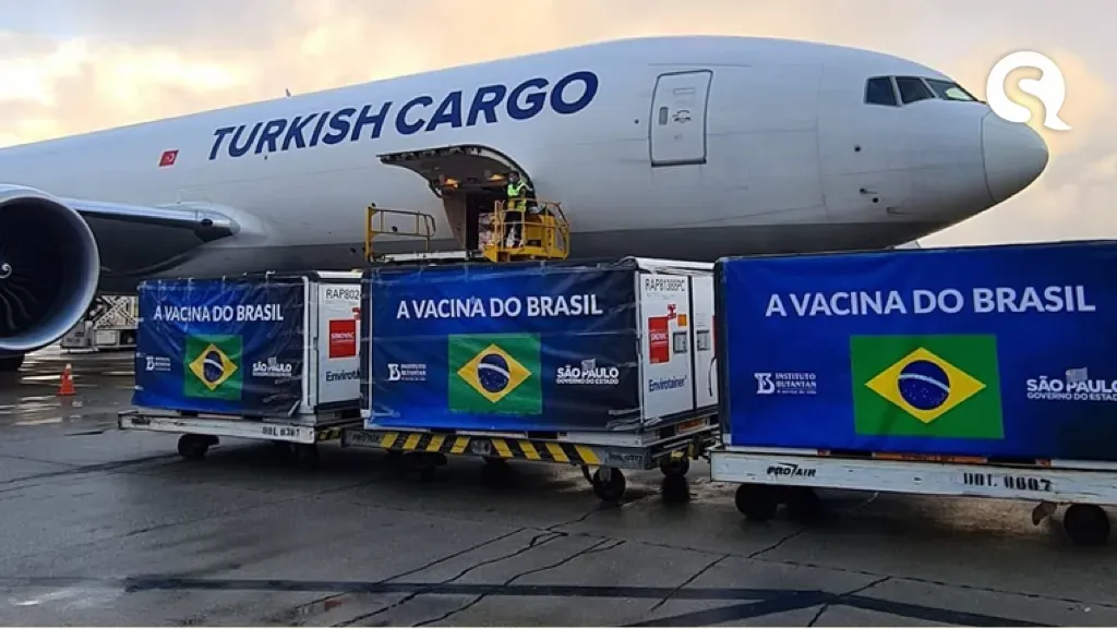 Butantan recebe 3 mil litros de IFA para produzir mais 5 milhões de doses da Coronavac