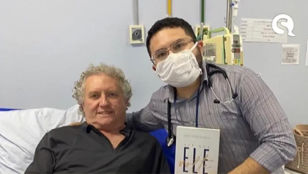 Após dias internado com COVID-19, o empresário Oscar Rodrigues recebe alta hospitalar