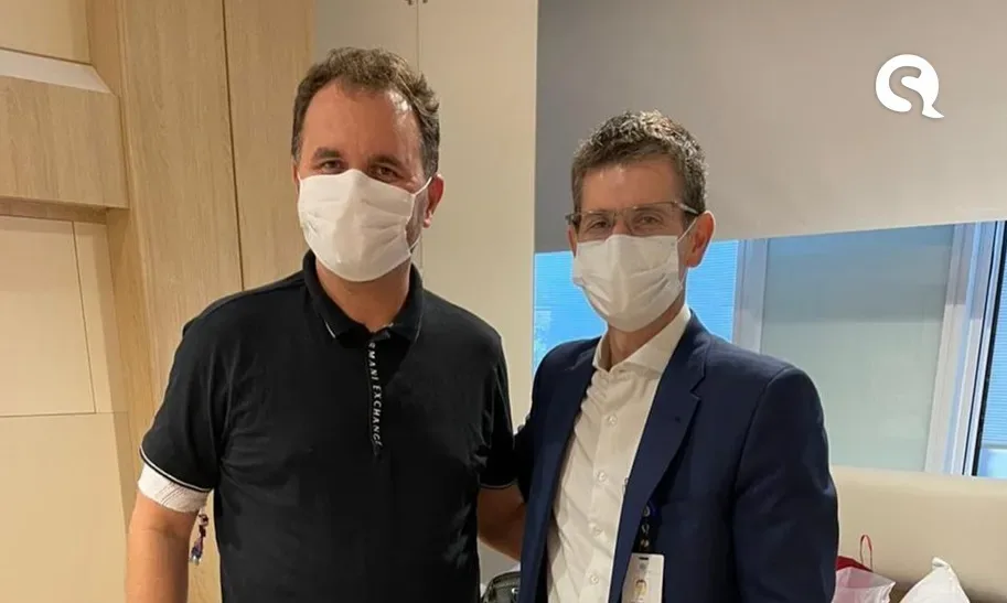 Deputado Federal Moses Rodrigues recebe alta hospitalar