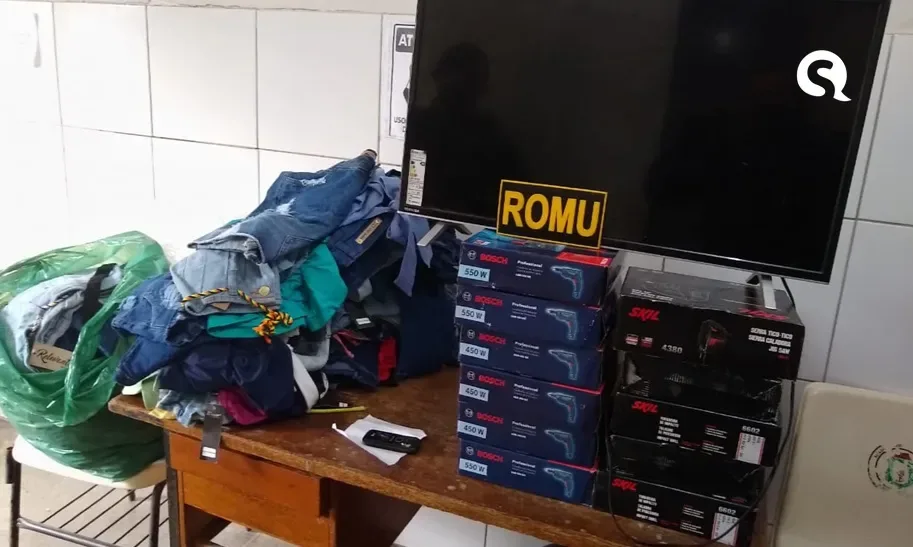Ação integrada entre Videomonitoramento e Ronda Ostensiva Municipal recupera itens furtados em lojas de Sobral