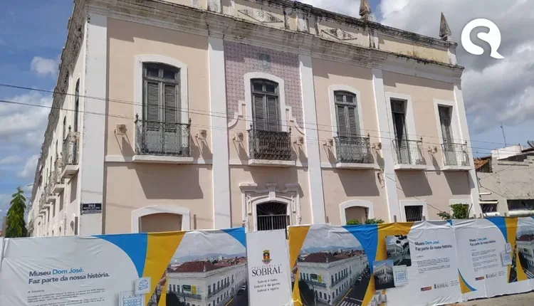 Restauração do Museu Dom José segue avançando em Sobral; conclusão está prevista para o mês de dezembro