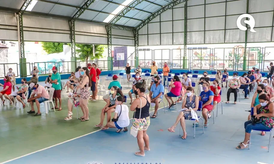 Forquilha avança na vacinação e está entre as primeiras cidades do Ceará a vacinar o público em geral