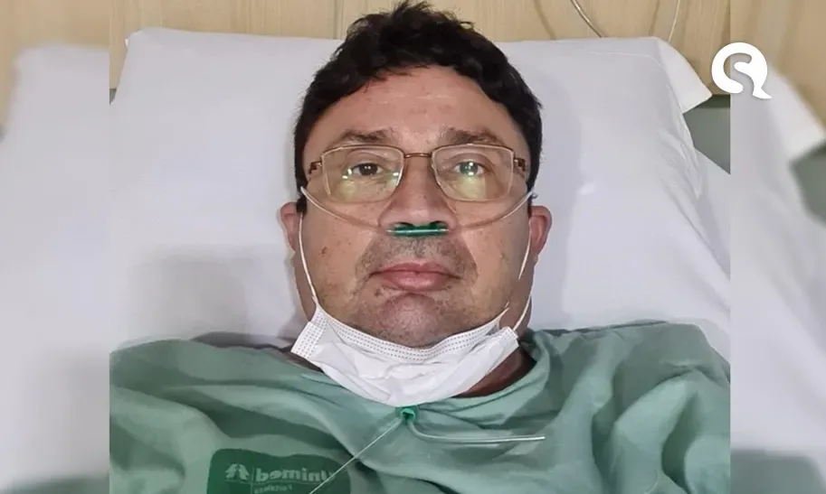 Ex-vereador de Sobral, Zezão está internado com covid-19
