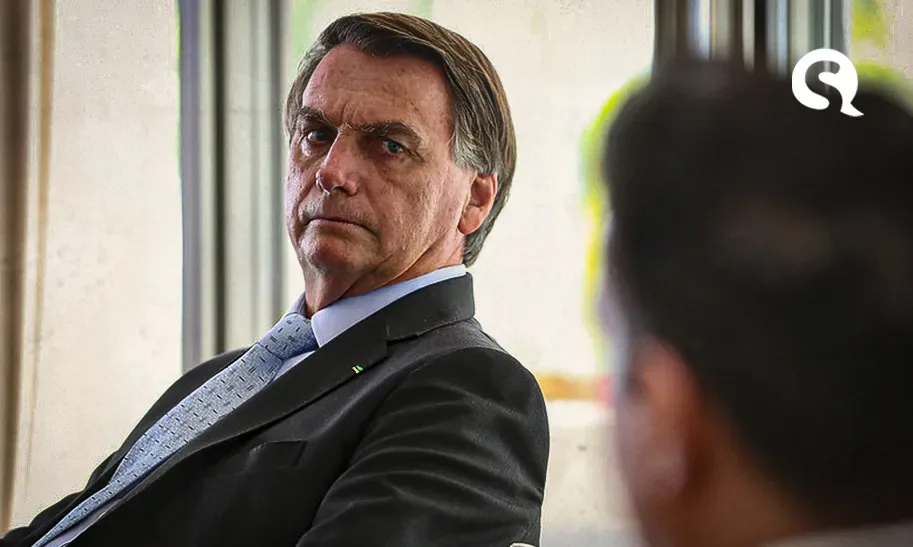 Bolsonaro: “Se a direita começar a bater muito, vai ter que escolher entre Lula e Ciro”