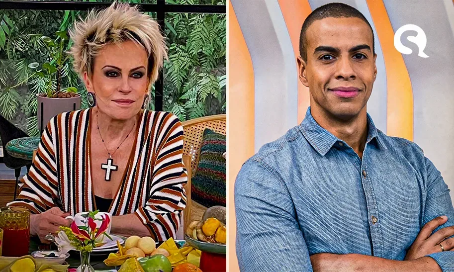 Ana Maria Braga é criticada por comentário a repórter negro