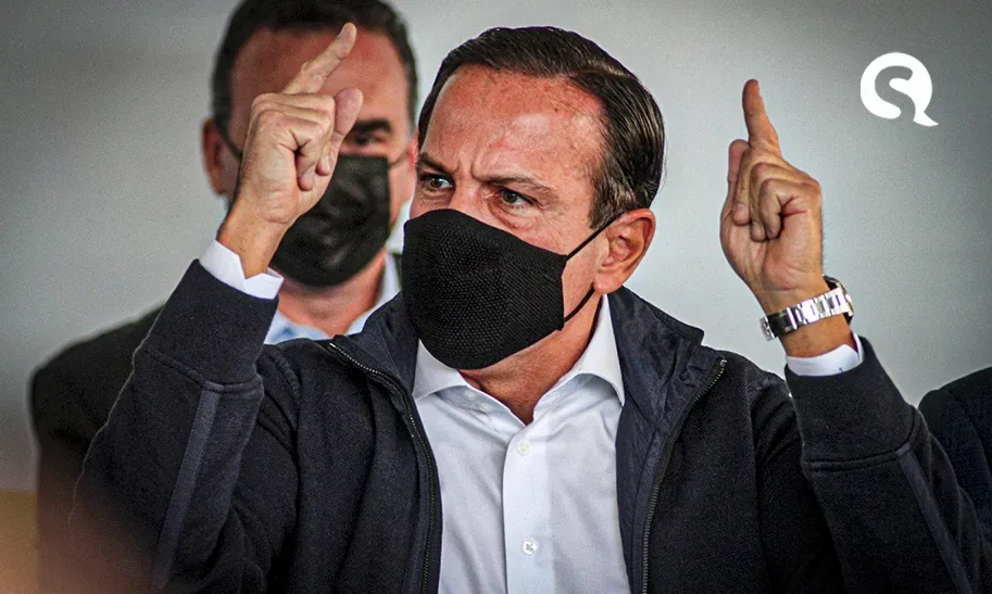 Bolsonaro ‘flerta com o autoritarismo’, diz Doria em reunião dos governadores