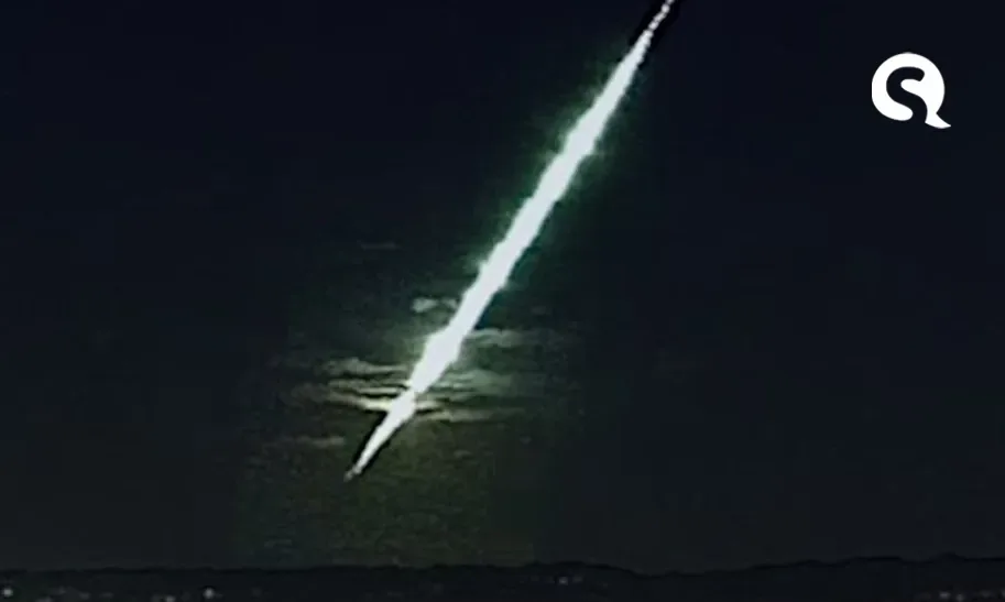 Fragmentos de meteoro caem no Piauí