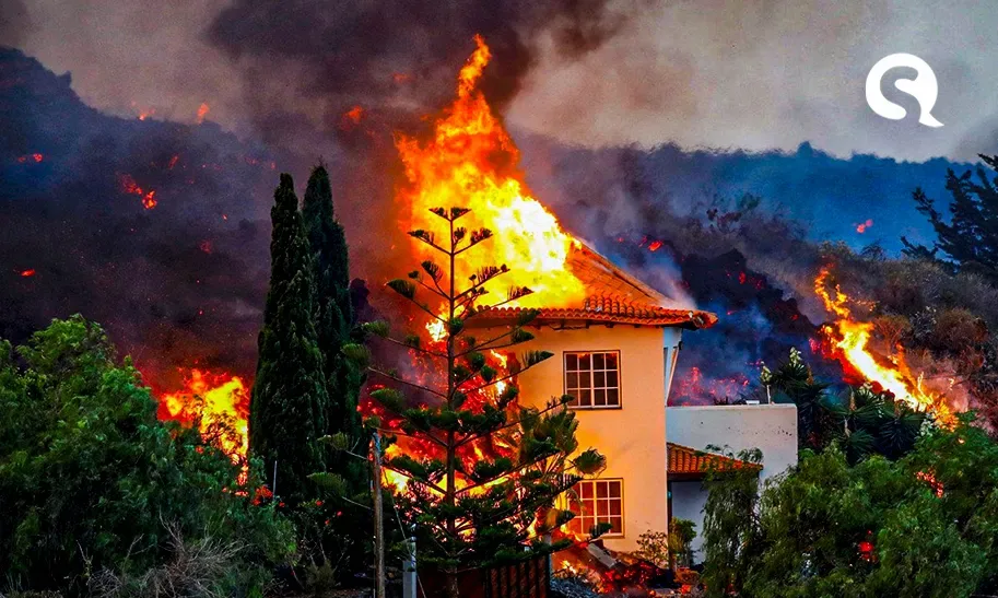 Lava do vulcão Cumbre Vieja engoliu 513 casas em oito dias de erupção