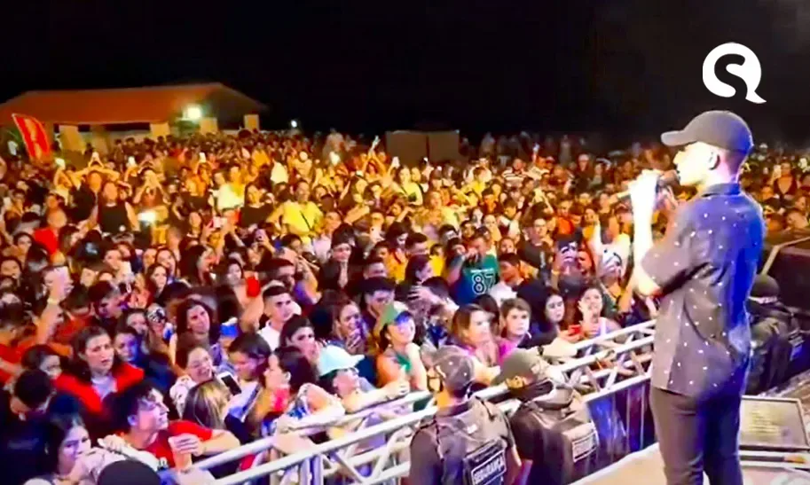 João Gomes faz primeiro show com público presencial no Ceará, e imagens mostram desrespeito a decreto
