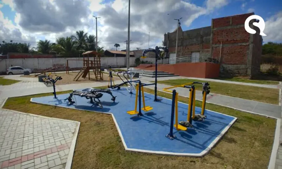 Criança perde dedo em aparelho de exercício físico em praça de Sobral