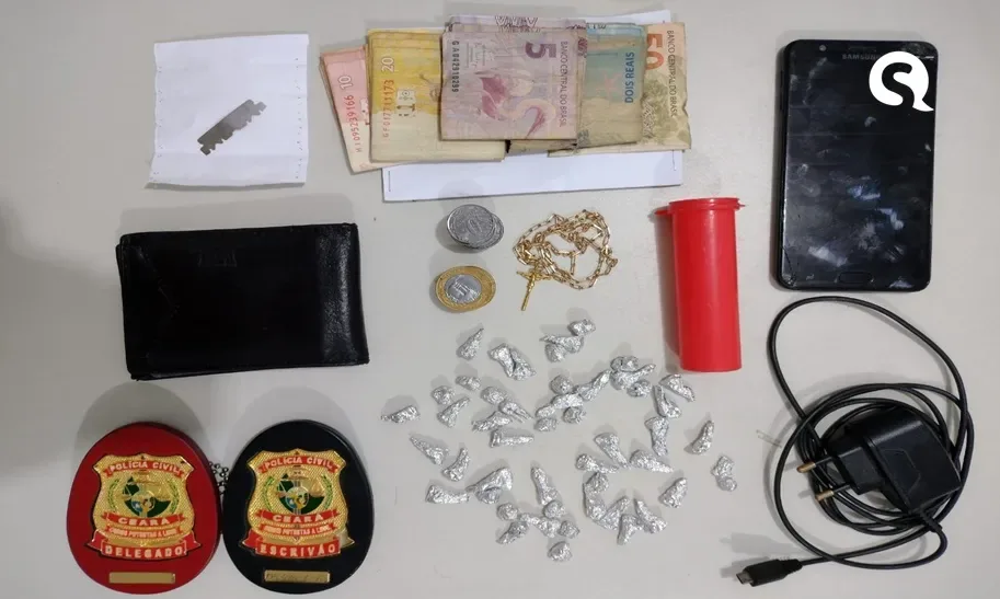 PC-CE cumpre mandado de busca e apreensão após denúncia de tráfico de drogas em Sobral