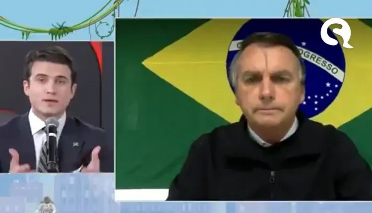 Bolsonaro se irrita com pergunta sobre ‘rachadinha’ e abandona entrevista