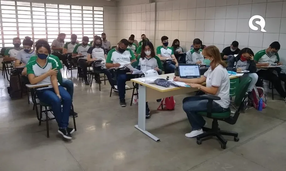 Reta final para o Enem 2021 | Alunos da Escola SESI SENAI, em Sobral, se preparam para esse momento tão importante