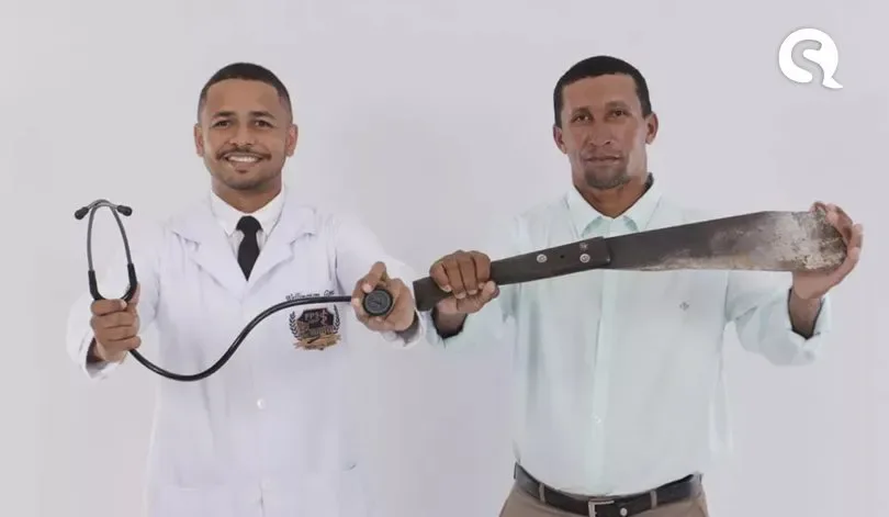 Agora é medico | Filho de cortador de cana se forma e promete mudar vida do pai