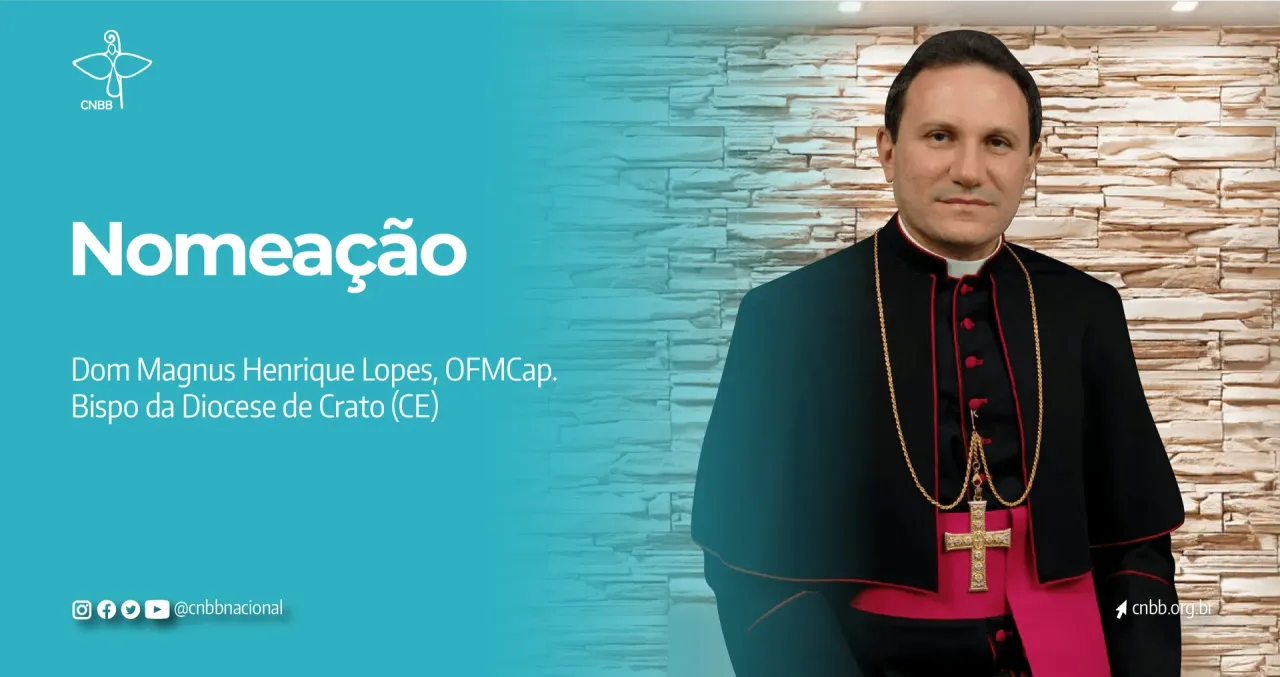 Dom Magnus Henrique é nomeado bispo da diocese de Crato