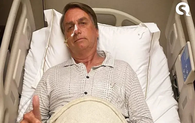Com quadro de obstrução intestinal, Bolsonaro não tem previsão de alta