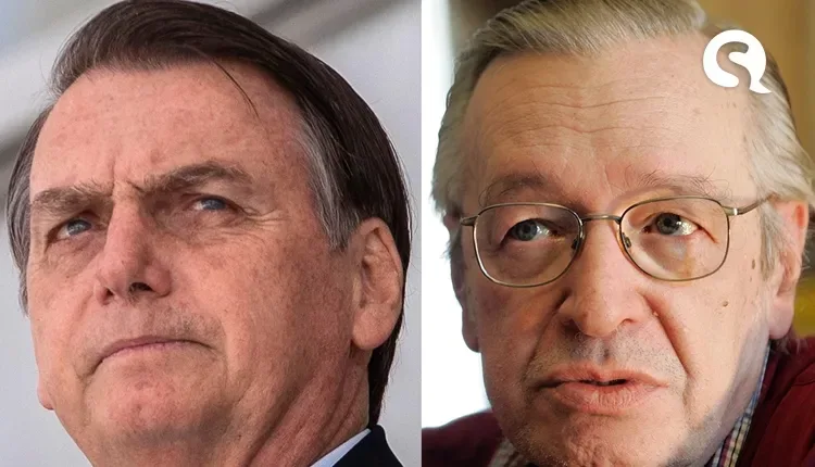 Bolsonaro diz que Olavo de Carvalho foi ‘um farol para milhões de brasileiros’