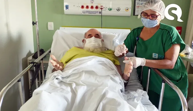 Cabelo e barba: pacientes internados no HRN recebem cuidados com a aparência