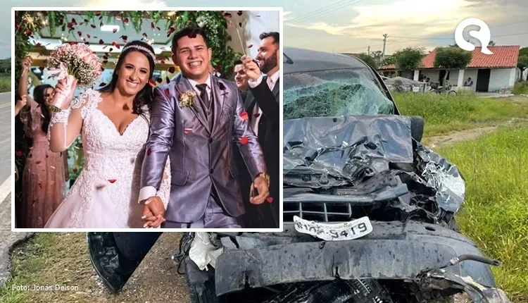 Mulher grávida e bebê morrem após acidente de trânsito em Santana do Acaraú-CE
