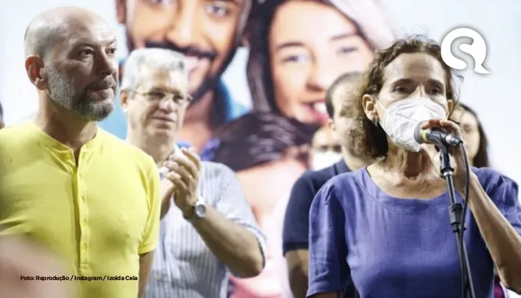 Izolda Cela realiza primeiro ato como governadora na terra natal Sobral