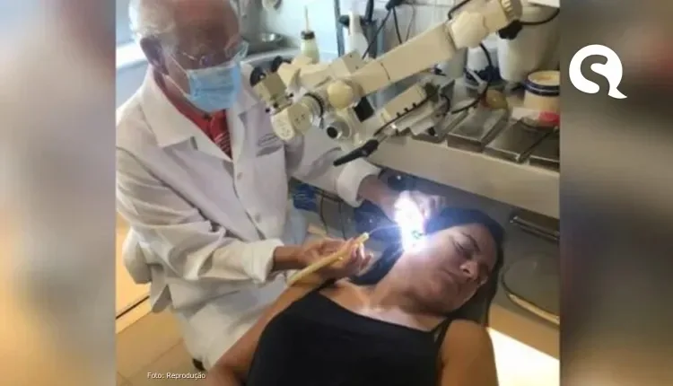 Mulher fica 24 horas com barata presa no ouvido