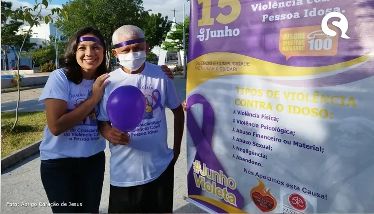 Abrigo Sagrado Coração de Jesus promove ação de conscientização sobre a violência contra a pessoa idosa
