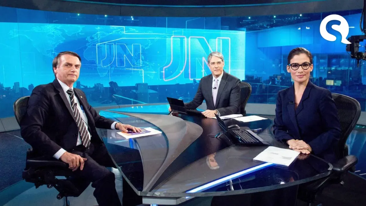 Bolsonaro abre entrevistas do Jornal Nacional com presidenciáveis