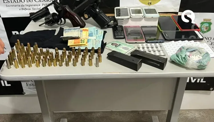 Homem suspeito de mais de dez homicídios é preso no interior do Ceará