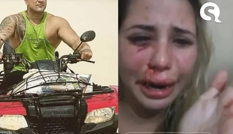 Influenciadora pede socorro ao ser agredida e mantida presa em casa pelo namorado Vanderlei Bambam