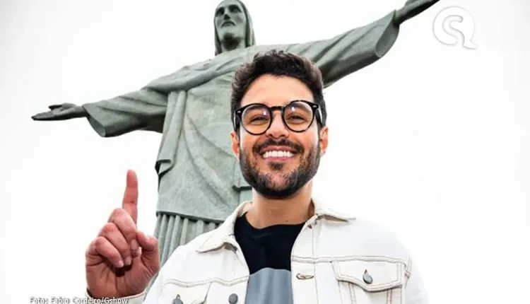Rodrigo Mussi visita Cristo pela 1ª vez e agradece por recuperação