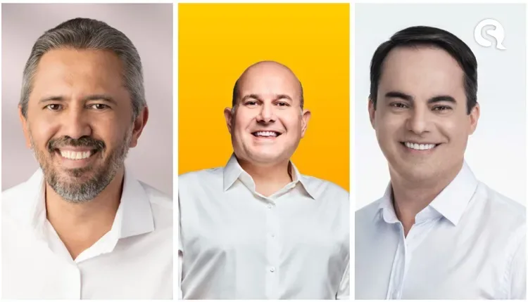 Pesquisa Ipec Ceará: Elmano tem 30%; Capitão Wagner tem 29%; Roberto Cláudio, 22%