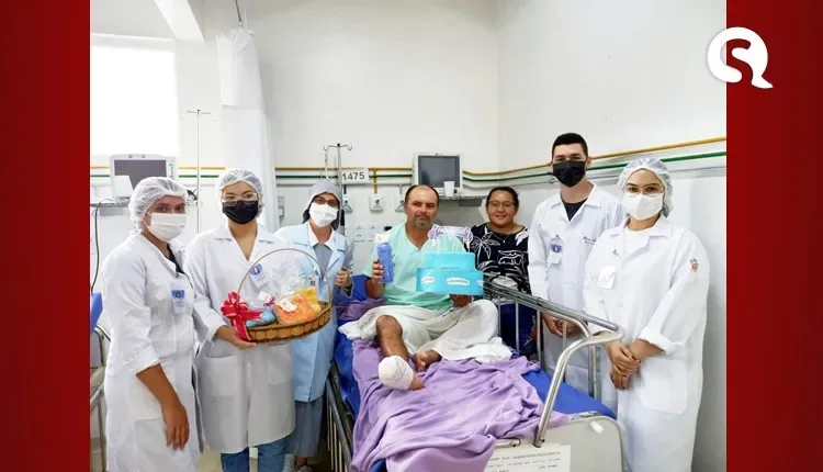 Pacientes internados na Santa Casa de Sobral ganham comemoração de aniversário