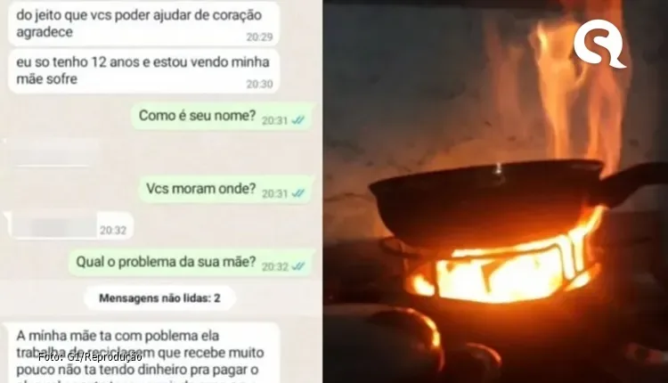 Menino de 12 anos pede ajuda por rede social: “estou vendo minha mãe sofrer”