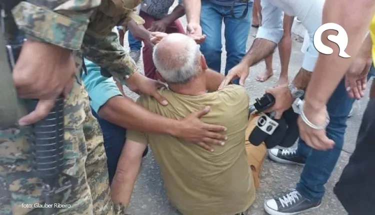 Cinegrafista da Globo é agredido na porta da casa de Roberto Jefferson