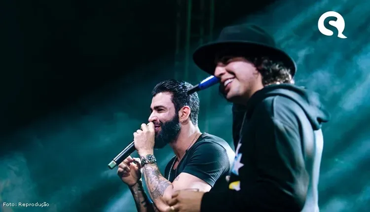 Gusttavo Lima desembarca em Fortaleza para participar do DVD de Nattanzinho que será gratuito e aberto ao público