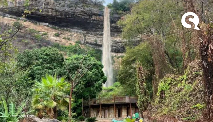 Bica do Ipu volta a aparecer após chuvas desta segunda; veja imagens